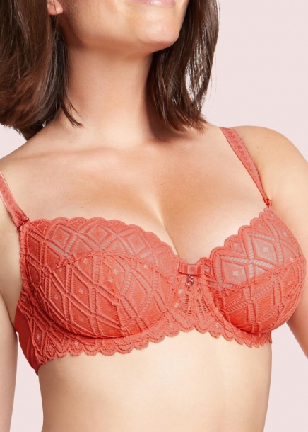 BH Amelia terracotta beh ovadderad bygel frn Bestform underklder