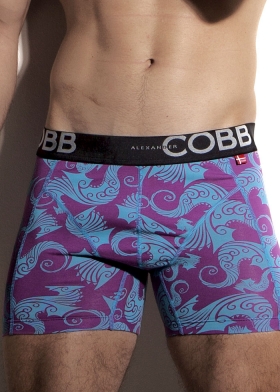 Maori boxerkalsoner lila bl boxer Alexander Cobb PXC Underwear